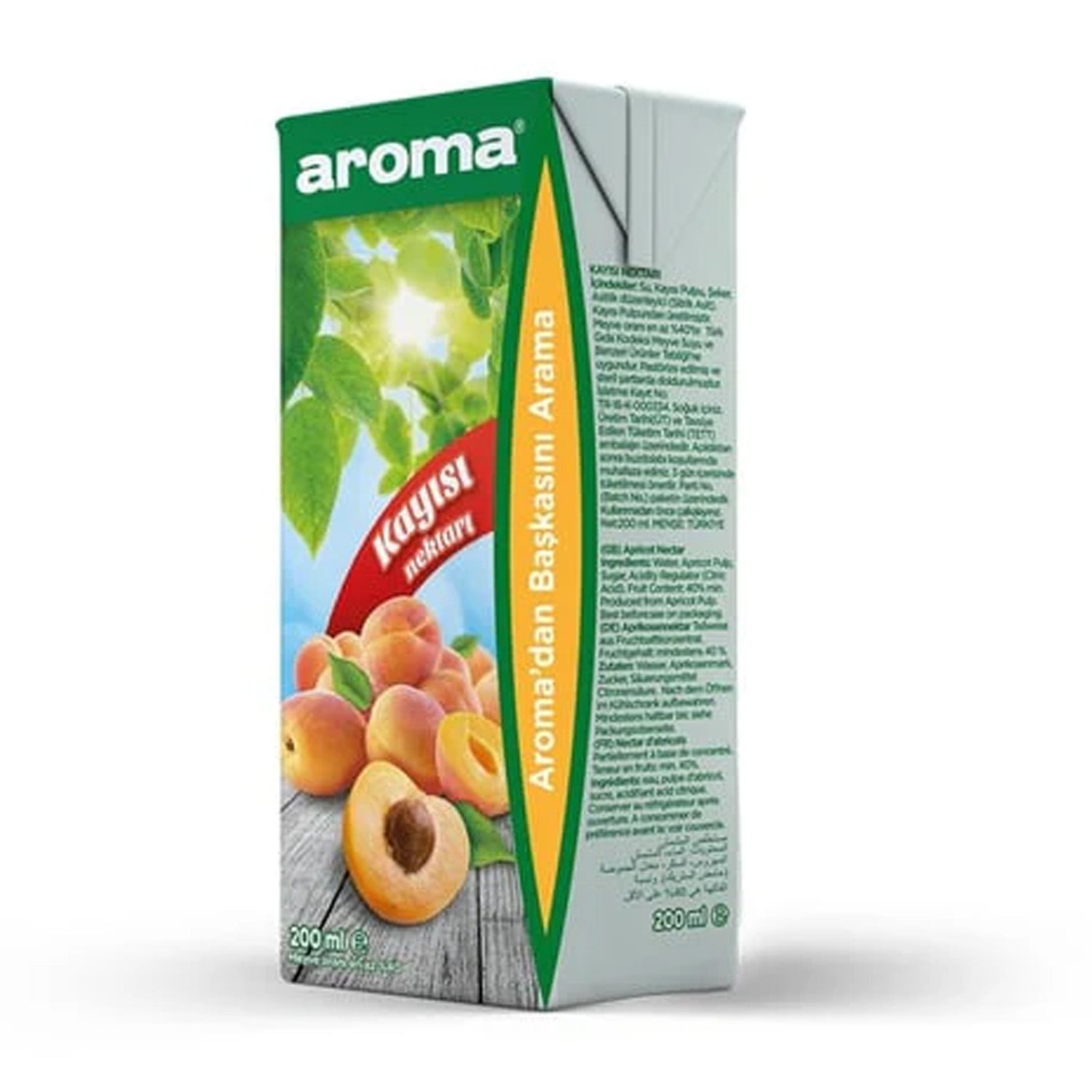 Aroma Kayısı Nektarı 200Ml